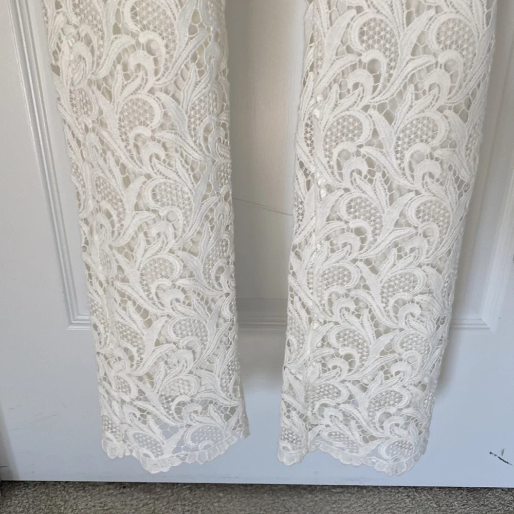 New Alexis Lazar Strapless Slim Leg Jumpsuit - Picture 7 of 15